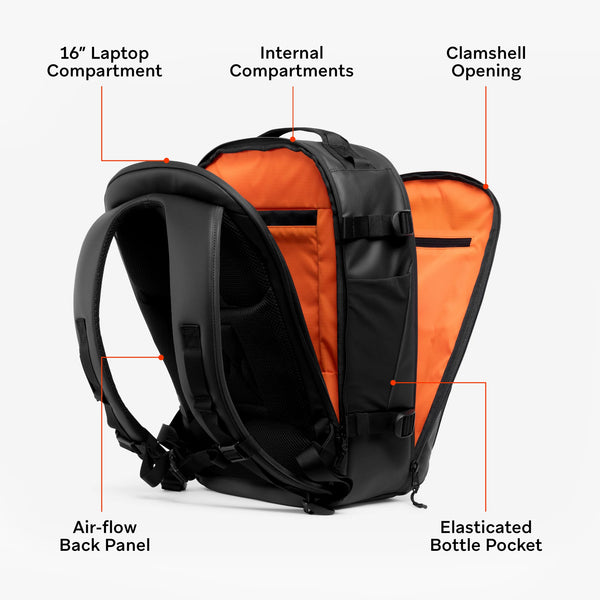 Stubble & Co. Hybrid 20l Backpack - Black