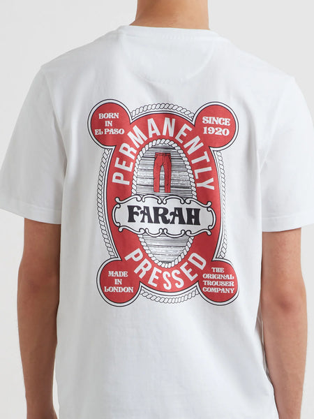 Farah Hawthorne  Graphic Tee - White
