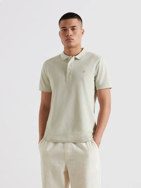 Farah Blanes S/S Polo - Soft Green