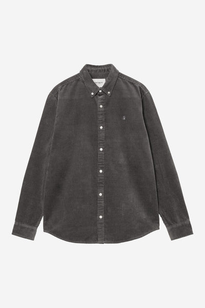 Carhartt WIP Madison Cord Shirt - Graphite (Grey)
