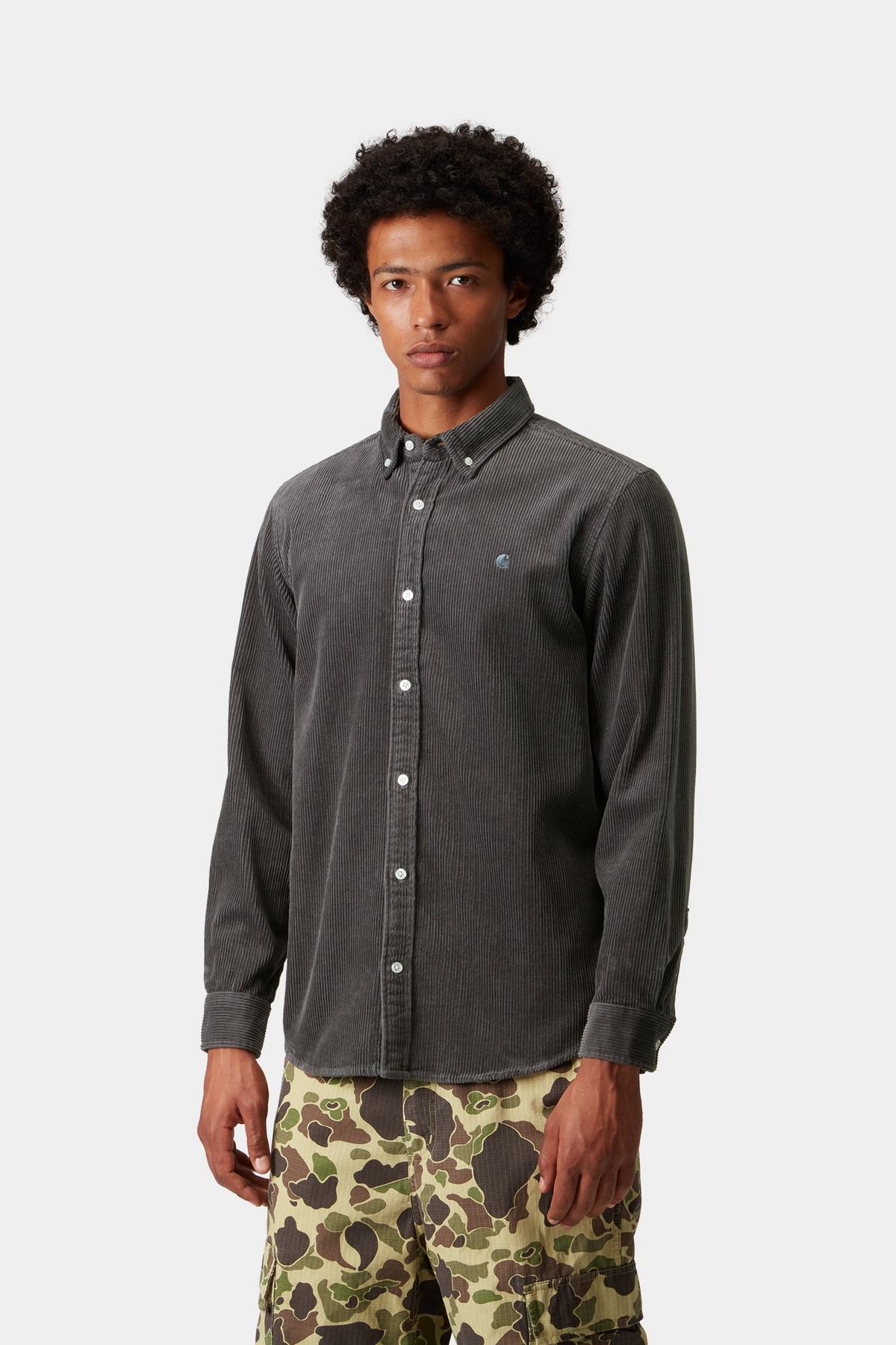 Carhartt WIP Madison Cord Shirt - Graphite (Grey)
