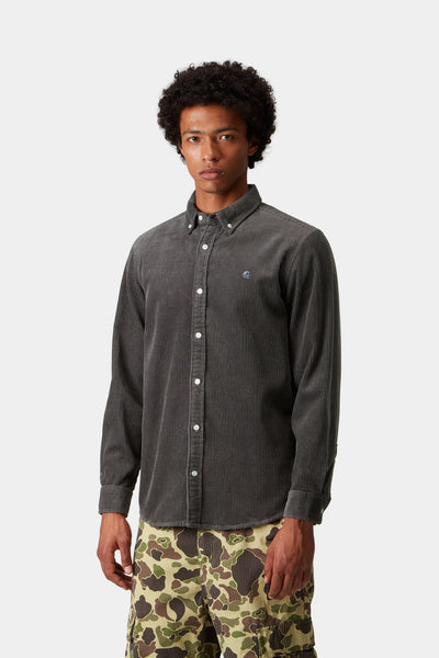 Carhartt WIP Madison Cord Shirt - Graphite (Grey)