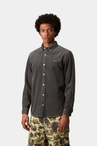Carhartt WIP Madison Cord Shirt - Graphite (Grey)