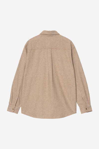 Carhartt WIP L/S Edgar Shirt - Peanut/Wax