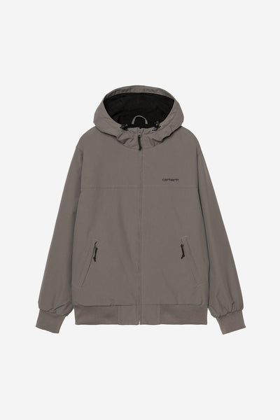 Carhartt WIP Hooded Sail Jacket - Porphyr/Black