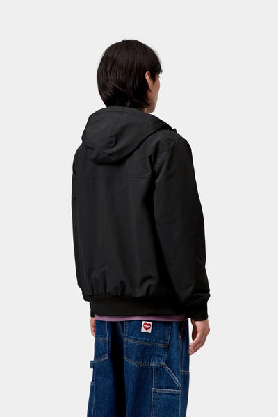 Carhartt WIP Hooded Sail Jacket - Black/White