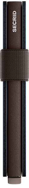 Secrid Band Wallet - Matte Blue/Brown