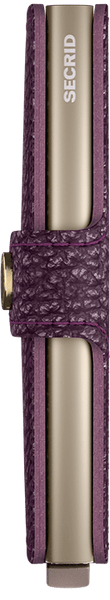 Secrid Mini Wallet - Pebble - Grape