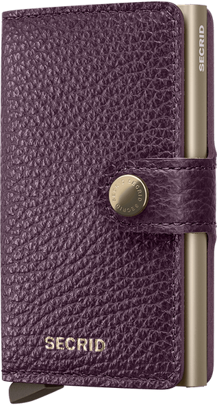 Secrid Mini Wallet - Pebble - Grape