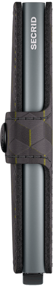Secrid Mini Wallet Optical - Grey/Yellow