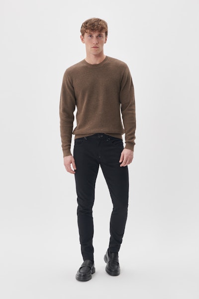 Matinique Malagoon Crew Knit - Morel Melange