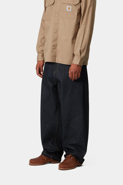 Carhartt WIP Brandon Pant - Blue Rigid