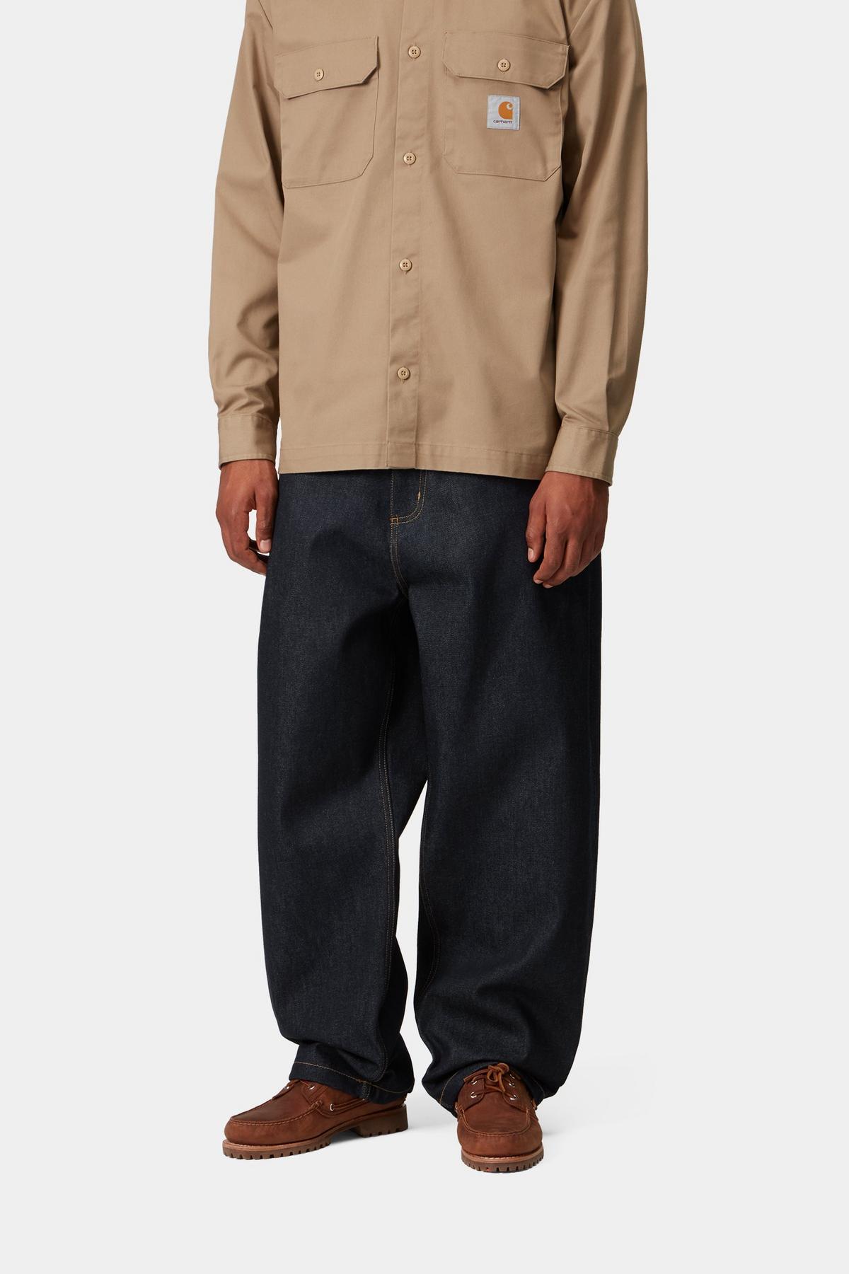 Carhartt WIP Brandon Pant - Blue Rigid