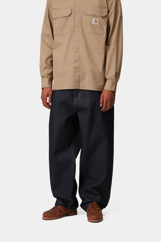 Carhartt WIP Brandon Pant - Blue Rigid
