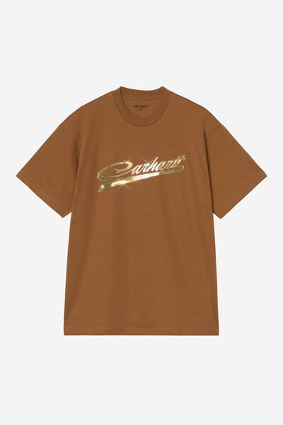 Carhartt WIP Vroooom Tee - Hamilton Brown