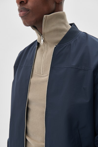Matinique Maclay Bomber Jacket - Dark Navy