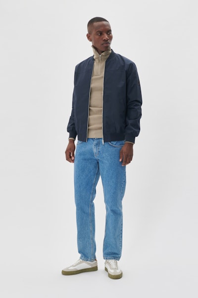 Matinique Maclay Bomber Jacket - Dark Navy