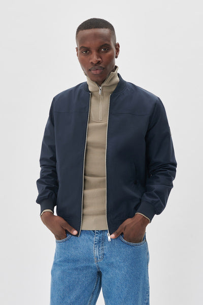 Matinique Maclay Bomber Jacket - Dark Navy