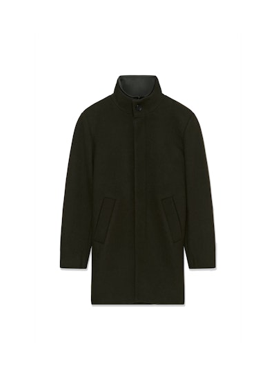 Matinique Harvey N Wool Coat - Forest Night