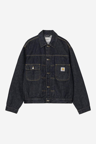 Carhartt WIP Belmar Jacket - Blue Rinsed