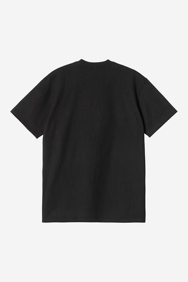 Carhartt WIP Pocket Heart Tee - Black/Red