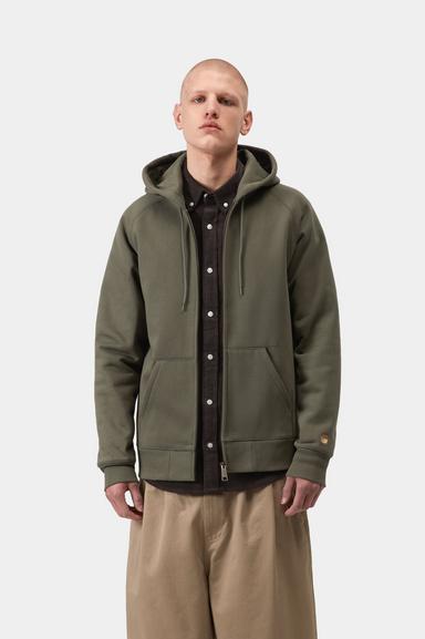 Carhartt WIP Hooded Chase Jacket - Leaf/Gold