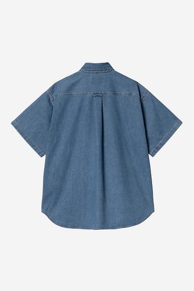 Carhartt WIP Lucas S/S Shirt - Blue Stone Wash