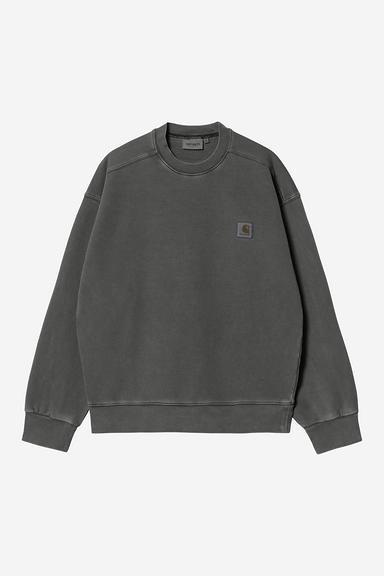 Carhartt WIP Nelson Sweatshirt - Black Garment Dyed
