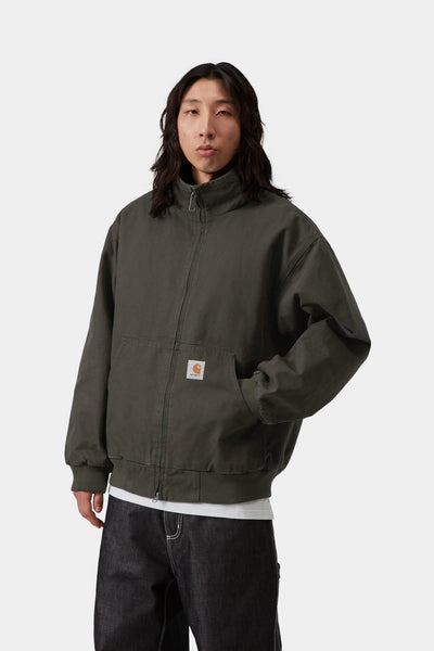Carhartt WIP Ravon Jacket - Oxide Green/Heavy Stone Wash