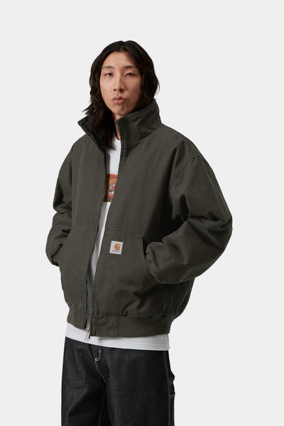 Carhartt WIP Ravon Jacket - Oxide Green/Heavy Stone Wash