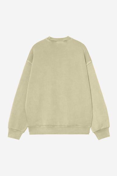 Carhartt WIP Nelson Sweatshirt - Gentle Green Garment Dyed