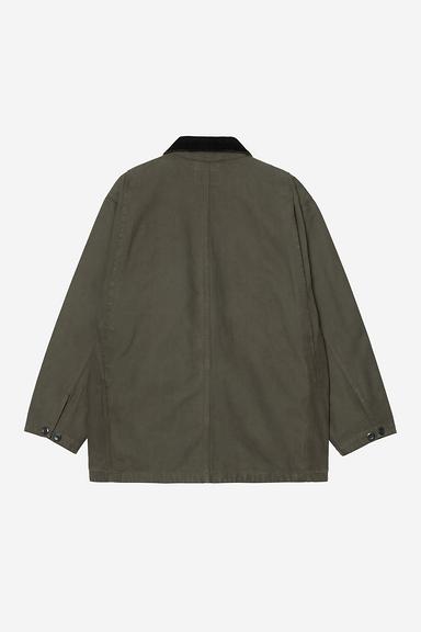 Carhartt WIP Prescott Coat - Oxide Green/Black Garment Dyed