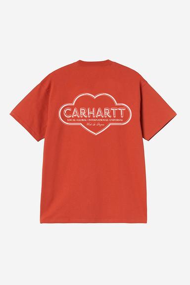 Carhartt WIP Cloud Heart Tee - Oxide Red