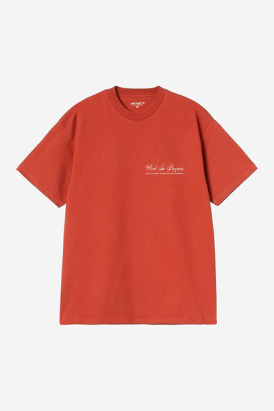 Carhartt WIP Cloud Heart Tee - Oxide Red