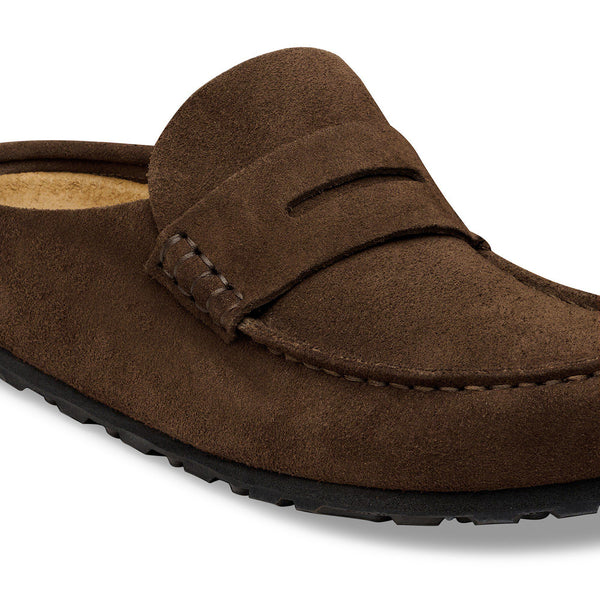 Birkenstock Naples Wrapped Loafer - Suede Leather Carafe