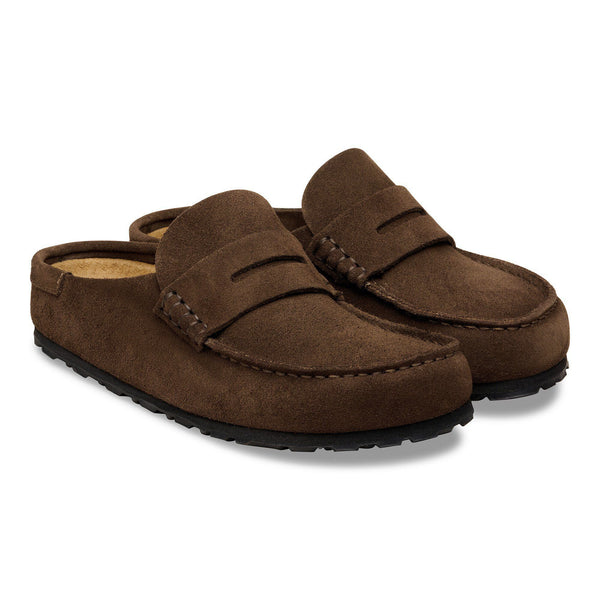 Birkenstock Naples Wrapped Loafer - Suede Leather Carafe