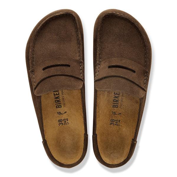 Birkenstock Naples Wrapped Loafer - Suede Leather Carafe