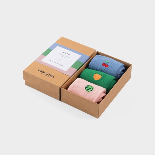 Dedicated Knivsta Fruits  Pack Socks - Multi