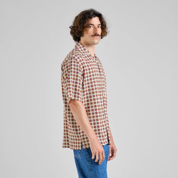 Dedicated Marstrand Medallion Shirt - Checks