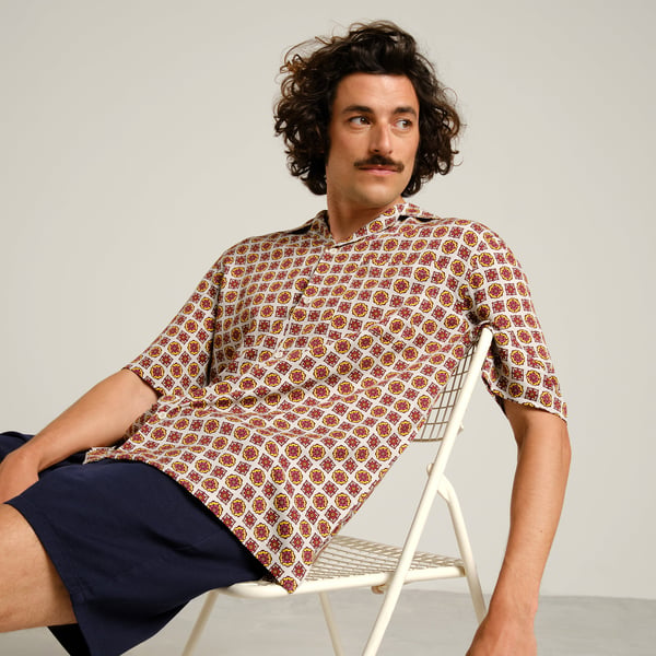 Dedicated Marstrand Medallion Shirt - Checks
