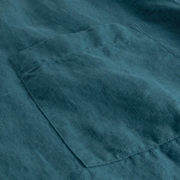 Dedicated Rute Linen Shirt - Mediterranea Green