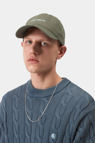 Carhartt WIP Canvas Script Cap - Leaf/Tourmaline