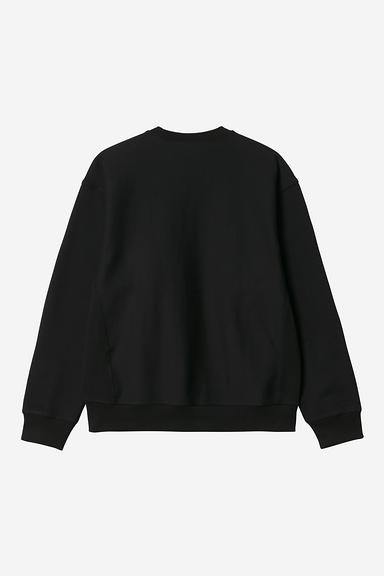 Carhartrt WIP American Script Sweat - Black