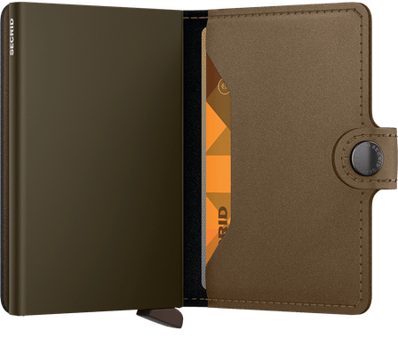 Secrid Miniwallet - Matte - Satin Bronze