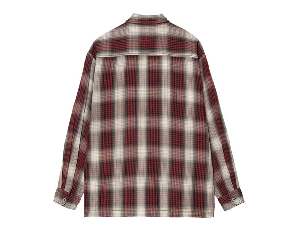 Carhartt WIP Harlin L/S Shirt - Harlin Check/Chili Pepper