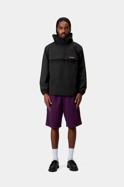 Carhartt WIP Windbreaker Pullover - Black/White