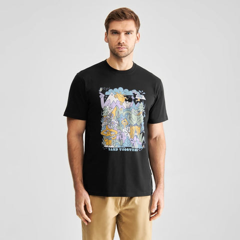 Dedicated Stockholm Band Together Tee - Black