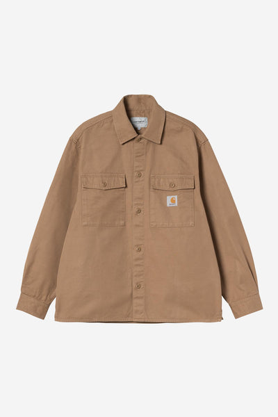 Carhartt WIP Kelly Shirt Jac - Peanut Rinsed