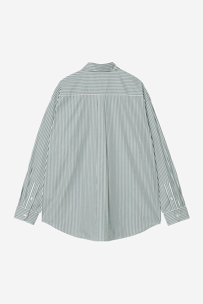 Carhartt WIP Daldry L/S Shirt - Daldry Stripe/Office Blue