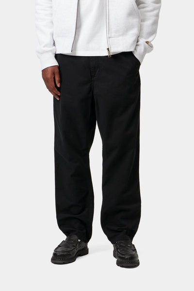 Carhartt WIP Flint Pant Moraga Twill - Black Garment Dyed